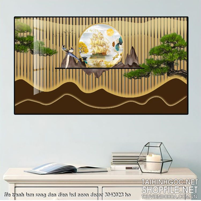 file tranh lam song den dien led neon decor 3042023 ho