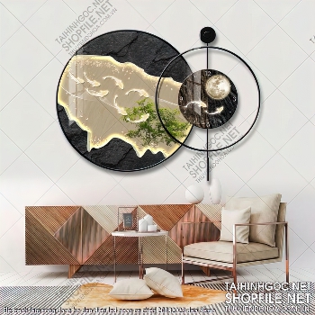 file tranh lam song dong ho den dien led neon ca chep 20032023 dao