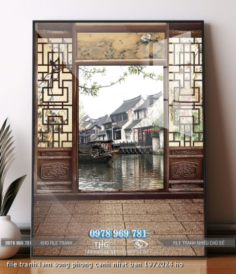 file tranh lam song phong canh nhat ban 1972024 ho
