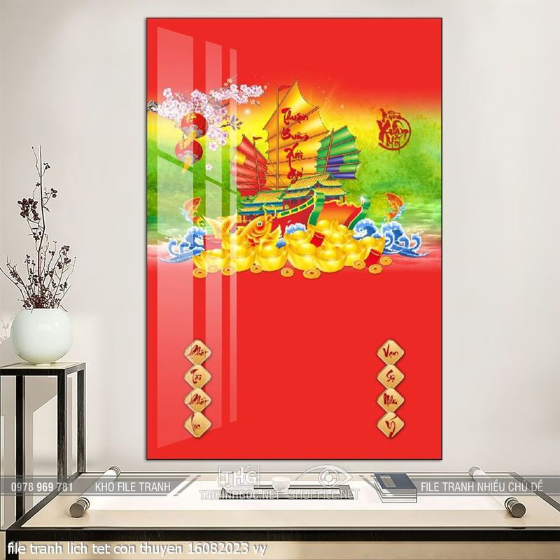 file tranh lich tet con thuyen 16082023 vy file tranh lich tet con thuyen 16082023 vy
