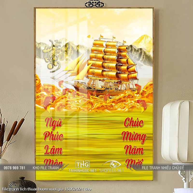file tranh lich thuan buom xuoi gio 15062024 dao