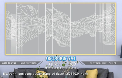 file tranh luon song vector trang tri decor 15082024 hanh