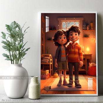 file tranh mam non tre em vui choi truong hoc 1034