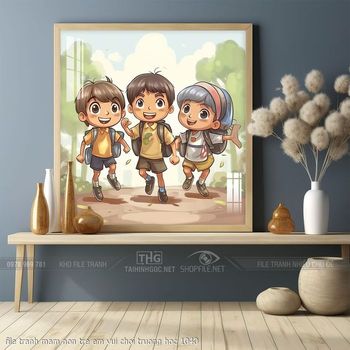 file tranh mam non tre em vui choi truong hoc 1040