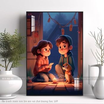 file tranh mam non tre em vui choi truong hoc 169