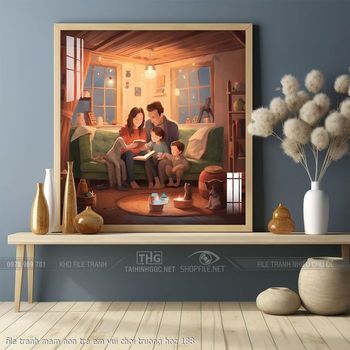 file tranh mam non tre em vui choi truong hoc 188