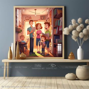 file tranh mam non tre em vui choi truong hoc 217