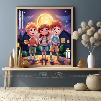 file tranh mam non tre em vui choi truong hoc 337
