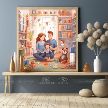 file tranh mam non tre em vui choi truong hoc 459