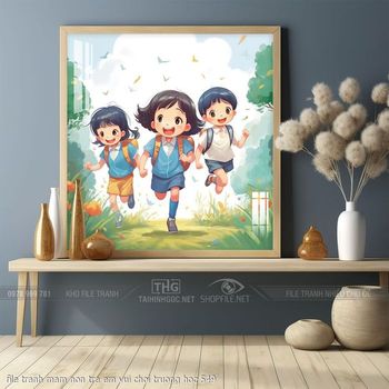 file tranh mam non tre em vui choi truong hoc 549