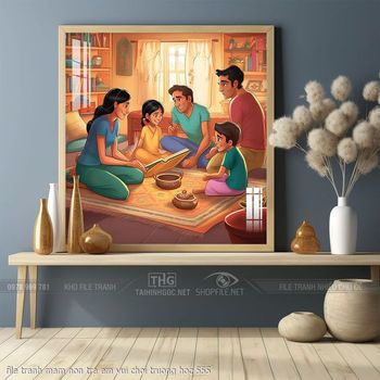 file tranh mam non tre em vui choi truong hoc 555