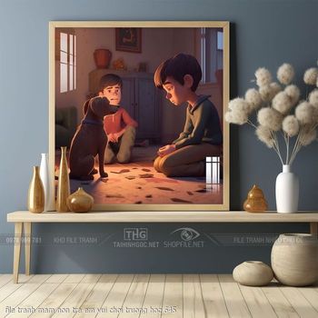 file tranh mam non tre em vui choi truong hoc 645