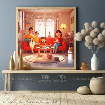 file tranh mam non tre em vui choi truong hoc 822
