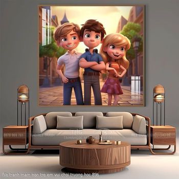 file tranh mam non tre em vui choi truong hoc 896
