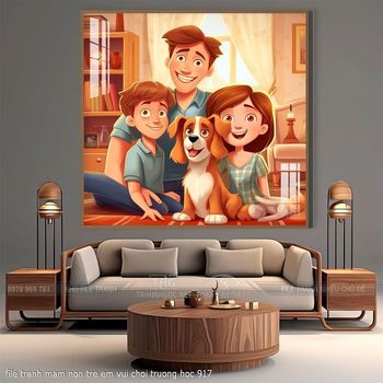 file tranh mam non tre em vui choi truong hoc 917