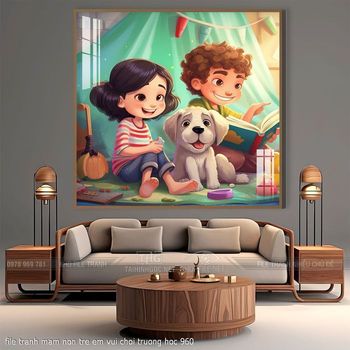 file tranh mam non tre em vui choi truong hoc 960