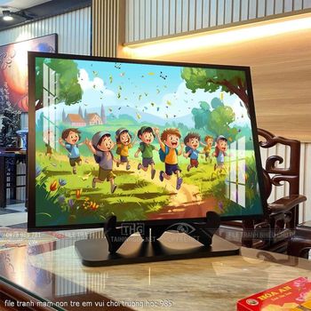 file tranh mam non tre em vui choi truong hoc 985
