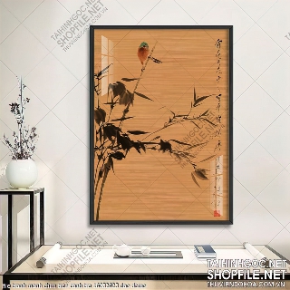 file tranh manh chim tren canh tre 16032023 dao