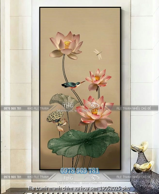 file tranh manh chim va hoa sen 19052025 phu