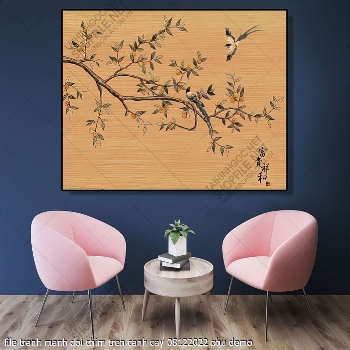 file tranh manh doi chim tren canh cay 08122022 phu