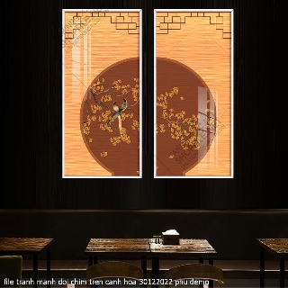 file tranh manh doi chim tren canh hoa 30122022 phu