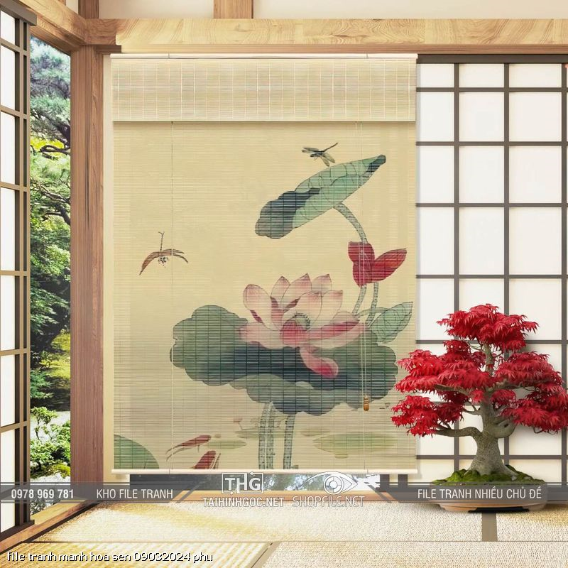 file tranh manh hoa sen 09032024 phu