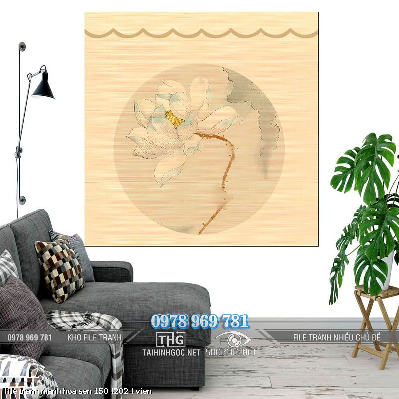 file tranh manh hoa sen 15042024 vien