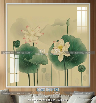 file tranh manh hoa sen 18082025