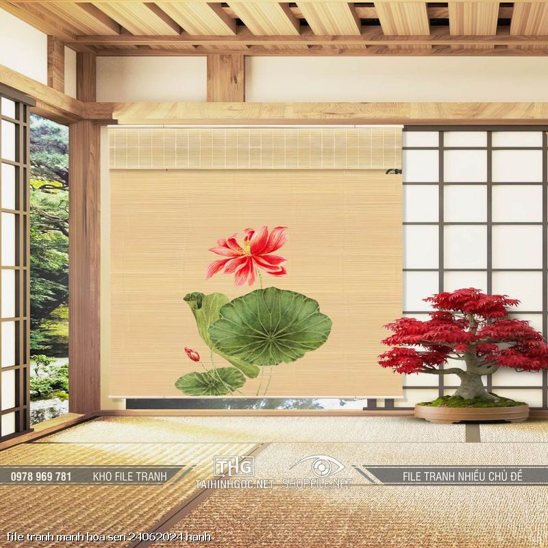 file tranh manh hoa sen 24062024 hanh