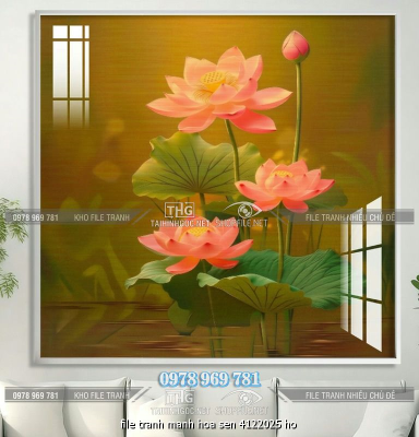 file tranh manh hoa sen 4122025 ho