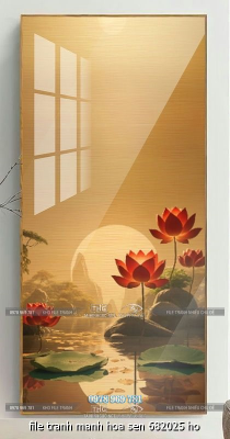 file tranh manh hoa sen 682025 ho