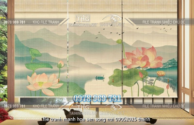 file tranh manh hoa sen song nui 09052025 thanh