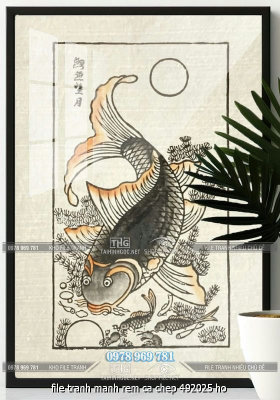 file tranh manh rem ca chep 492025 ho