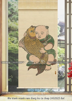 file tranh manh rem dong ho ca chep 2462025 dat