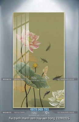 file tranh manh rem hoa sen hong 22092025