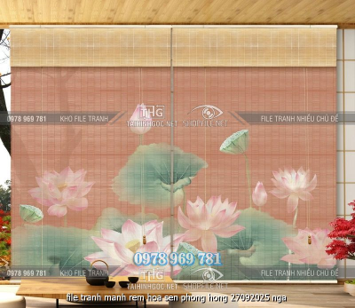 file tranh manh rem hoa sen phong hong 27092025 nga