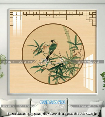 file tranh manh rem phong thuy decor chim dau canh tre 1672025 ho