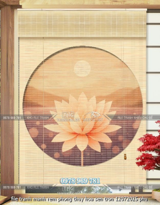 file tranh manh rem phong thuy hoa sen tron 12072025 phu