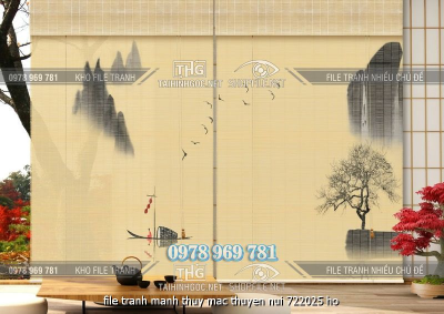 file tranh manh thuy mac thuyen nui 722025 ho