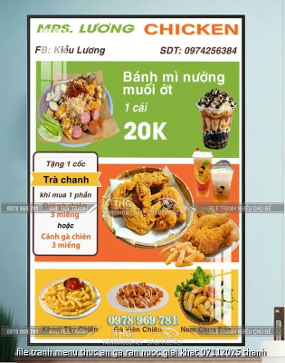 file tranh menu thuc an ga ran nuoc giai khat 07112025 thanh