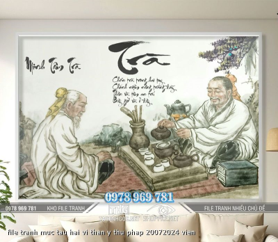 file tranh muc tau hai vi than y thu phap 20072024 vien