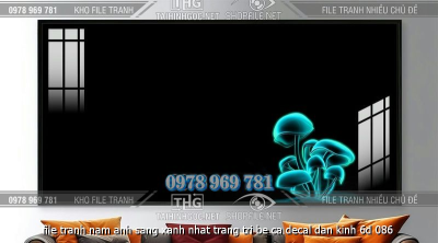 file tranh nam anh sang xanh nhat trang tri be ca decal dan kinh 6d 086