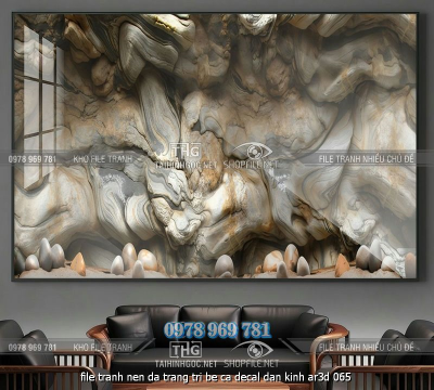 file tranh nen da trang tri be ca decal dan kinh ar3d 065