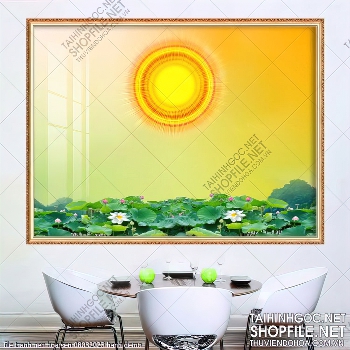 file tranh nen hoa sen 08032023 hanh