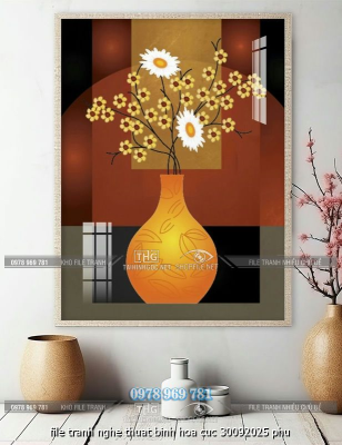 file tranh nghe thuat binh hoa cuc 30092025 phu