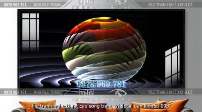 file tranh nghe thuat cau song trang tri decal dan kinh6d 098