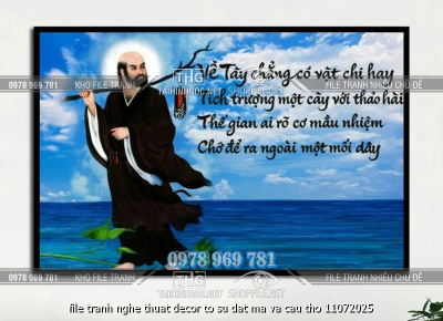 file tranh nghe thuat decor to su dat ma va cau tho 11072025