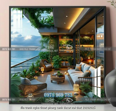 file tranh nghe thuat phong canh decor noi that 10102025