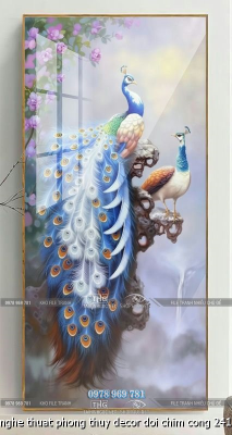 file tranh nghe thuat phong thuy decor doi chim cong 24102025 ho