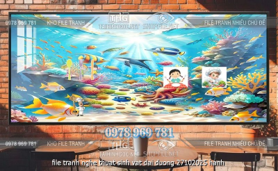 file tranh nghe thuat sinh vat dai duong 27102025 hanh